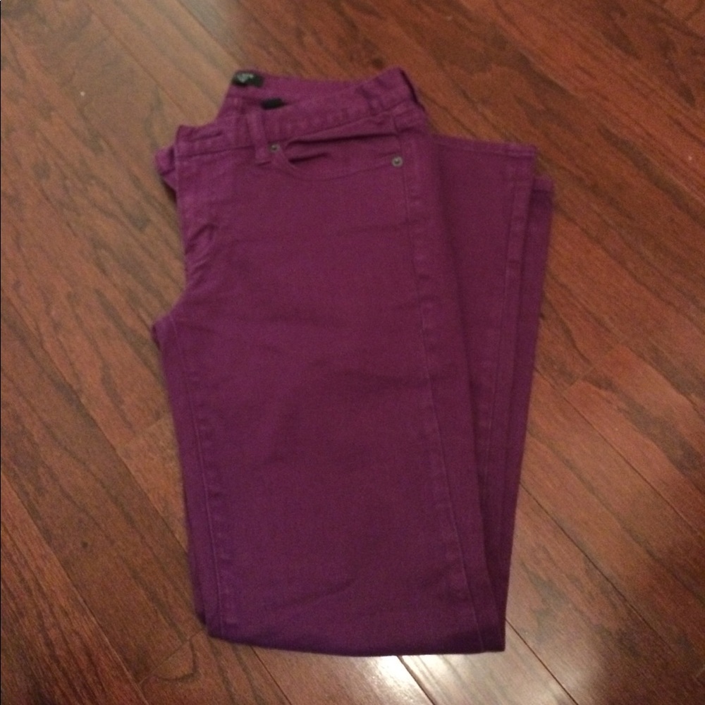 J. Crew toothpick jeans